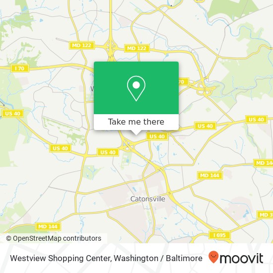 Mapa de Westview Shopping Center