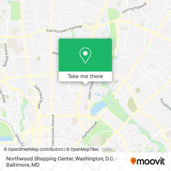 Mapa de Northwood Shopping Center