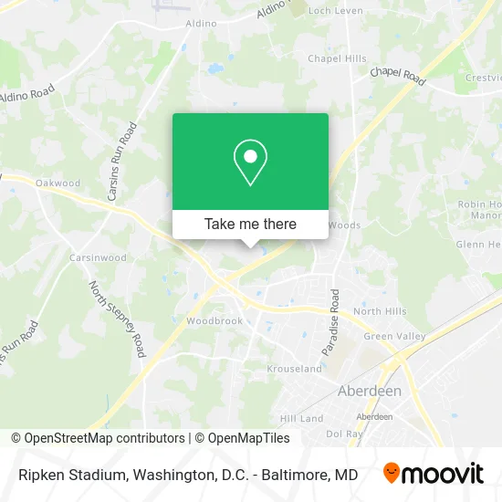 Ripken Stadium map