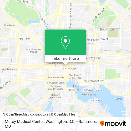 Mercy Medical Center map