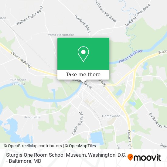 Mapa de Sturgis One Room School Museum