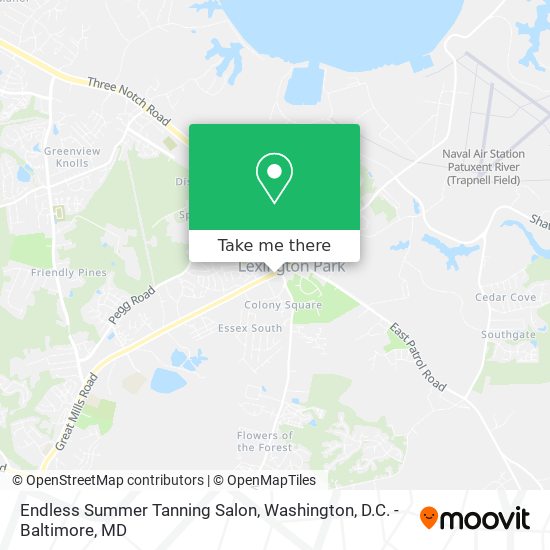 Endless Summer Tanning Salon map