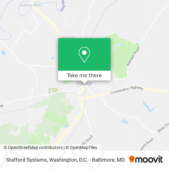 Stafford Systems map