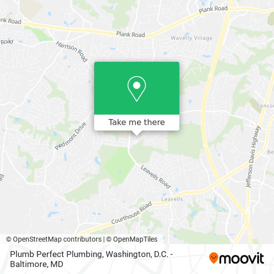 Mapa de Plumb Perfect Plumbing