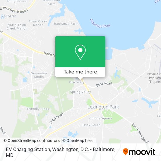 Mapa de EV Charging Station