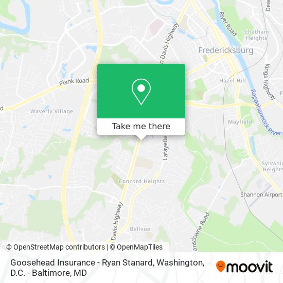 Mapa de Goosehead Insurance - Ryan Stanard