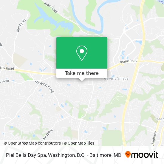Piel Bella Day Spa map