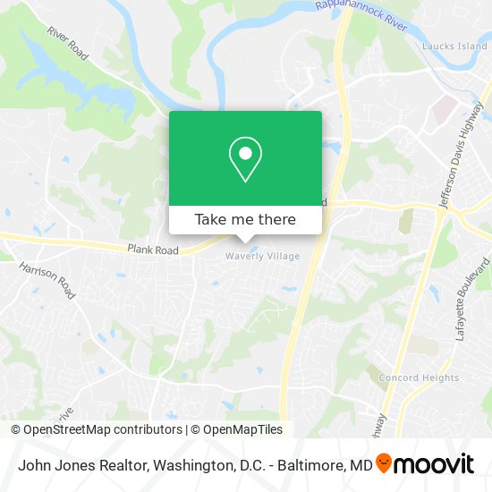 Mapa de John Jones Realtor
