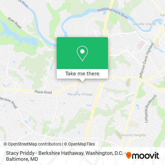 Mapa de Stacy Priddy - Berkshire Hathaway