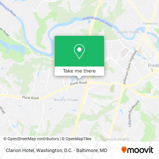 Clarion Hotel map