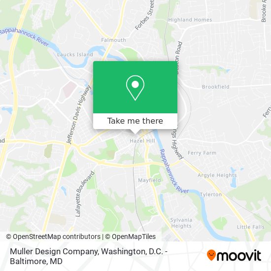 Muller Design Company map