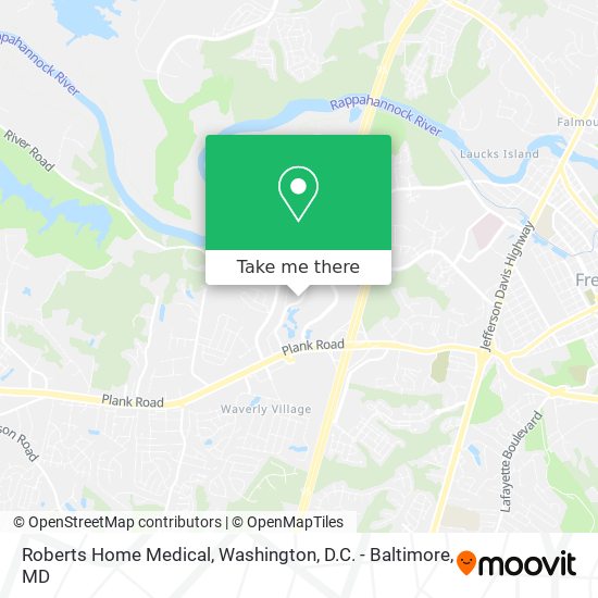 Roberts Home Medical map