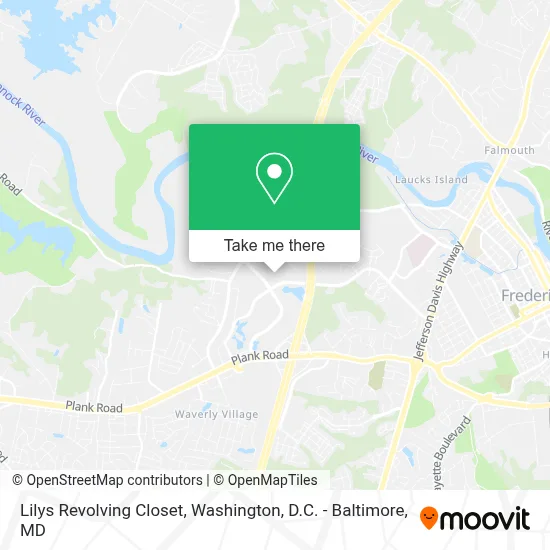 Lilys Revolving Closet map