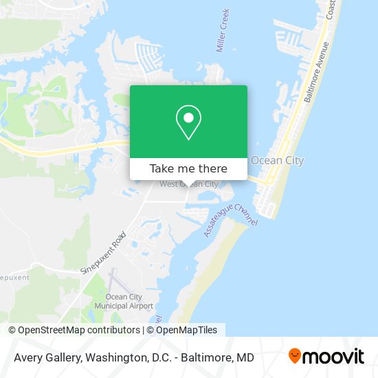 Avery Gallery map