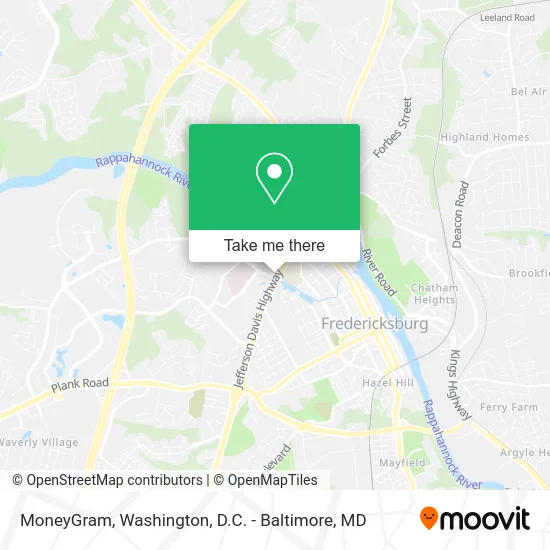 MoneyGram map