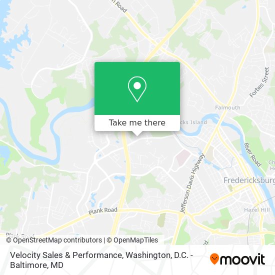 Velocity Sales & Performance map