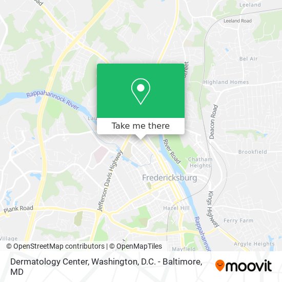 Dermatology Center map