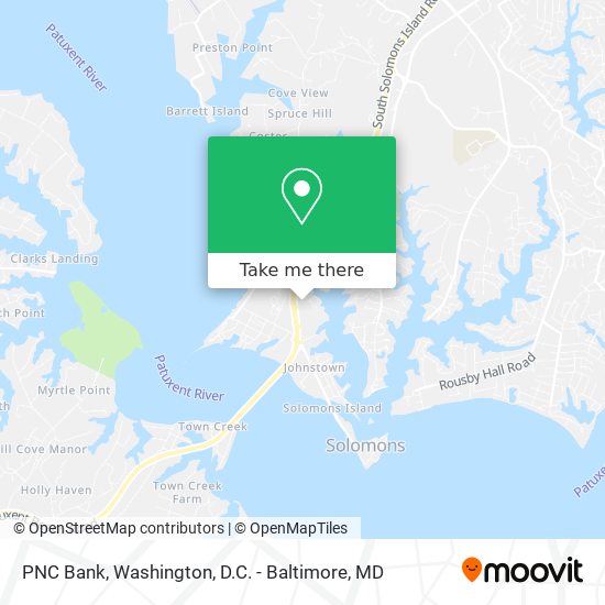 PNC Bank map