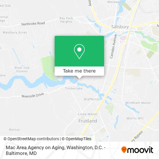 Mac Area Agency on Aging map