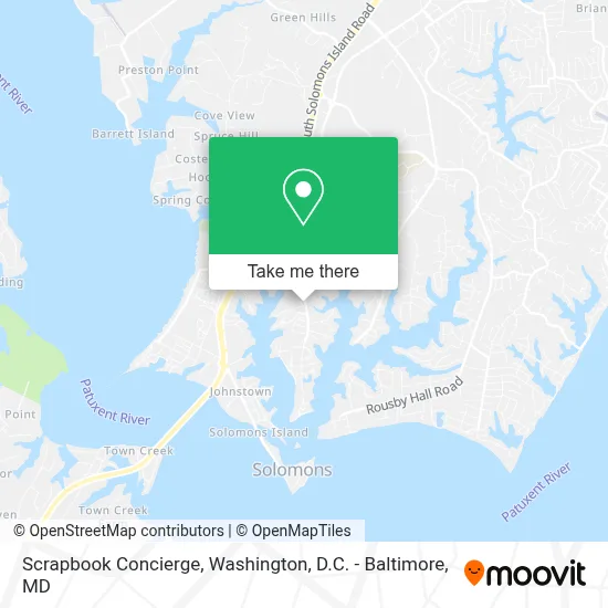 Scrapbook Concierge map