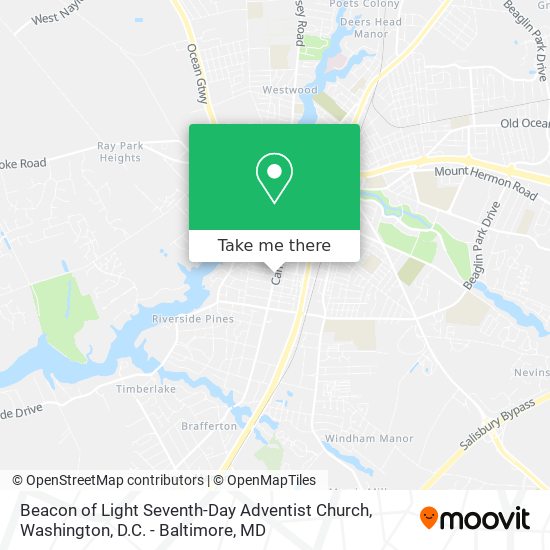 Mapa de Beacon of Light Seventh-Day Adventist Church