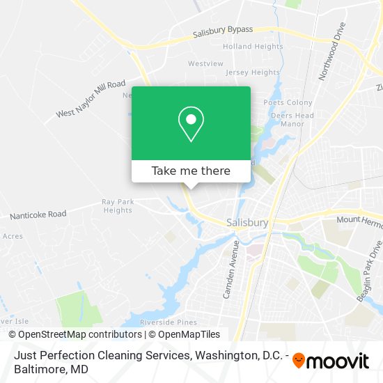 Just Perfection Cleaning Services map