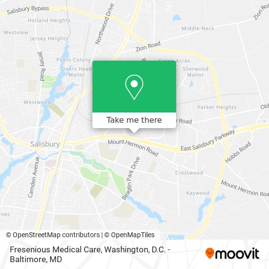 Fresenious Medical Care map