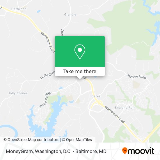 Mapa de MoneyGram