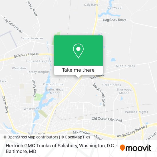 Hertrich GMC Trucks of Salisbury map