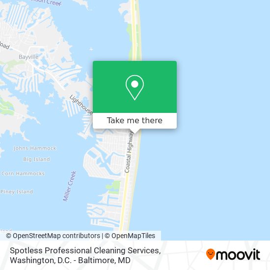 Spotless Professional Cleaning Services map
