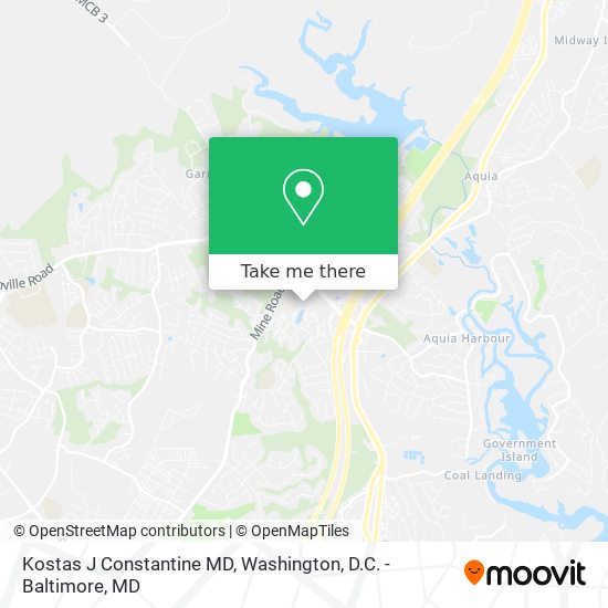Kostas J Constantine MD map