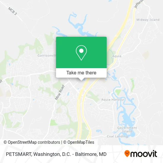 PETSMART map