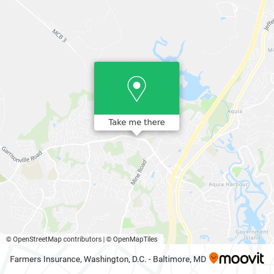 Farmers Insurance map