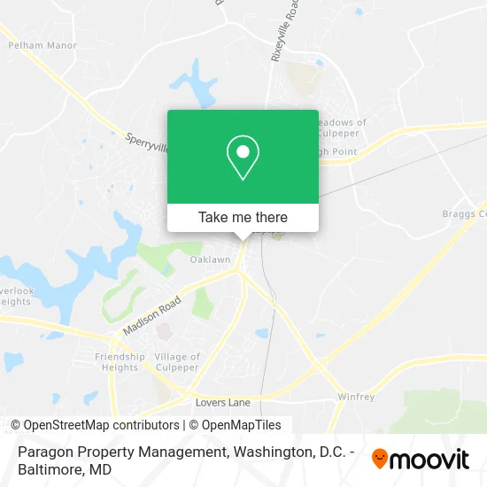 Paragon Property Management map