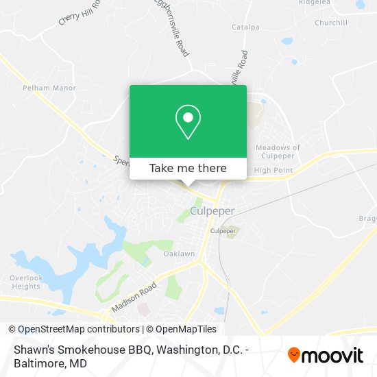 Mapa de Shawn's Smokehouse BBQ