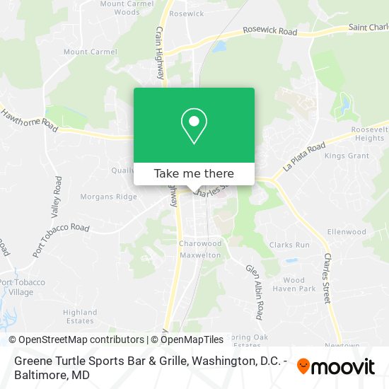 Greene Turtle Sports Bar & Grille map