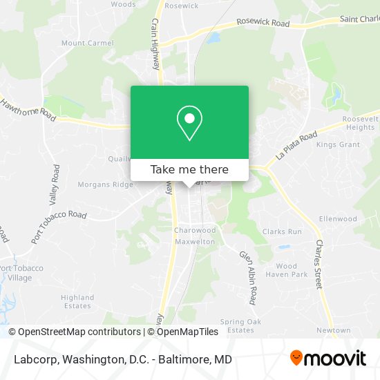 Labcorp map