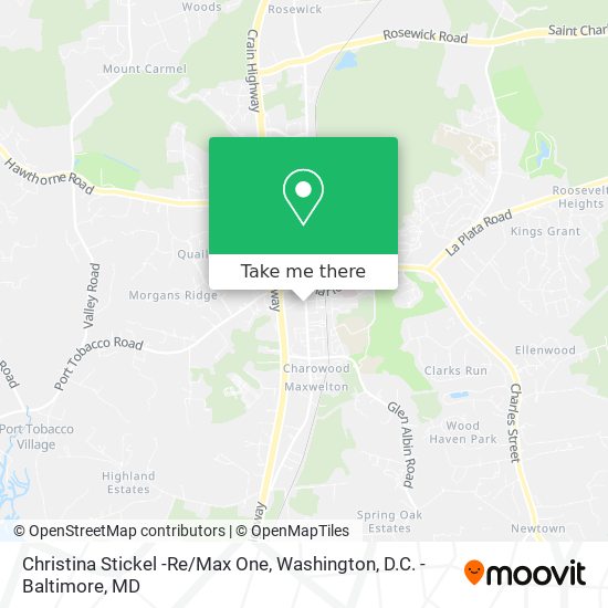 Christina Stickel -Re/Max One map