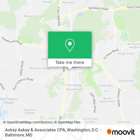 Askey Askey & Associates CPA map