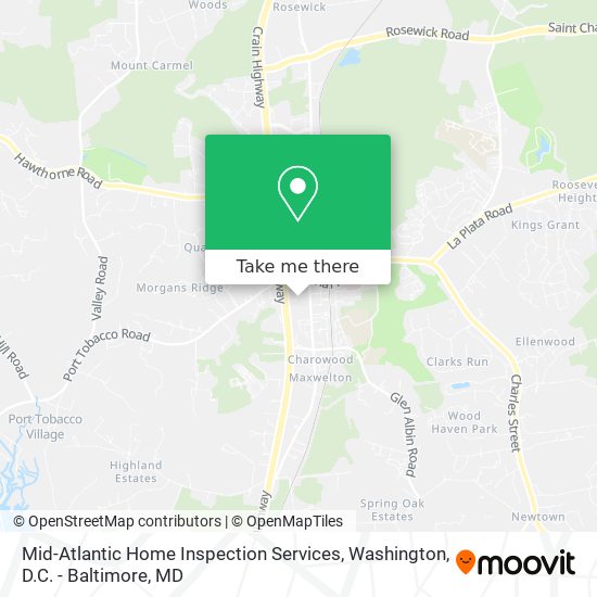 Mid-Atlantic Home Inspection Services map