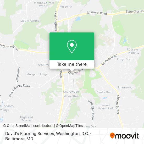 Mapa de David's Flooring Services
