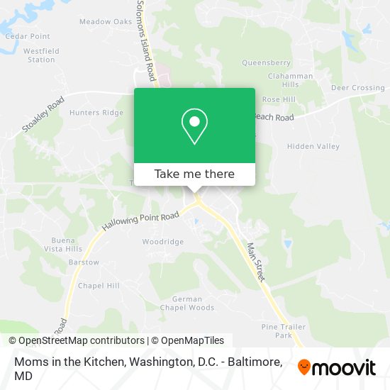 Mapa de Moms in the Kitchen