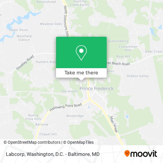 Labcorp map