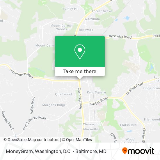 MoneyGram map