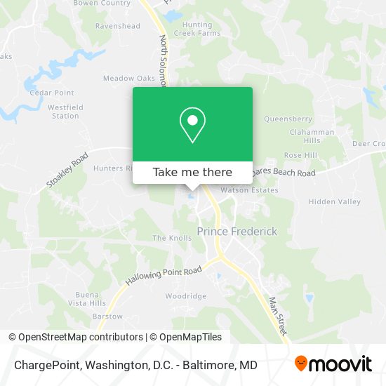 ChargePoint map