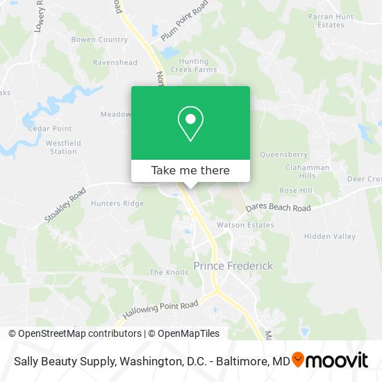 Sally Beauty Supply map