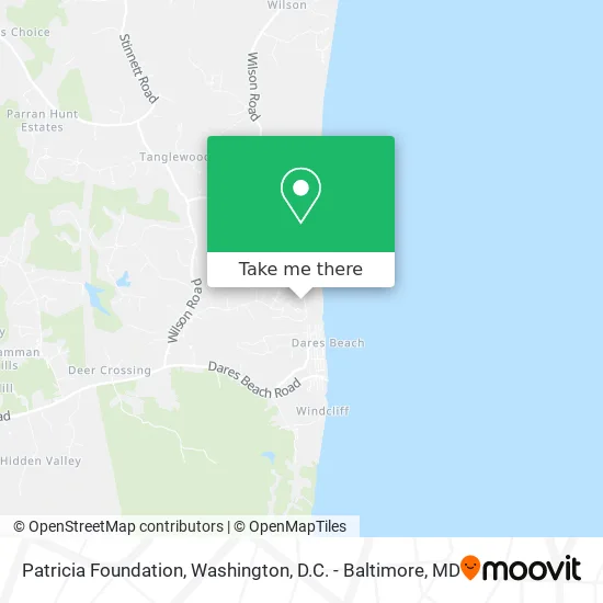 Patricia Foundation map