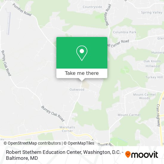 Robert Stethem Education Center map