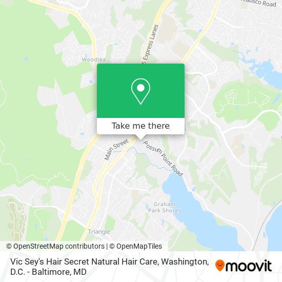 Vic Sey's Hair Secret Natural Hair Care map