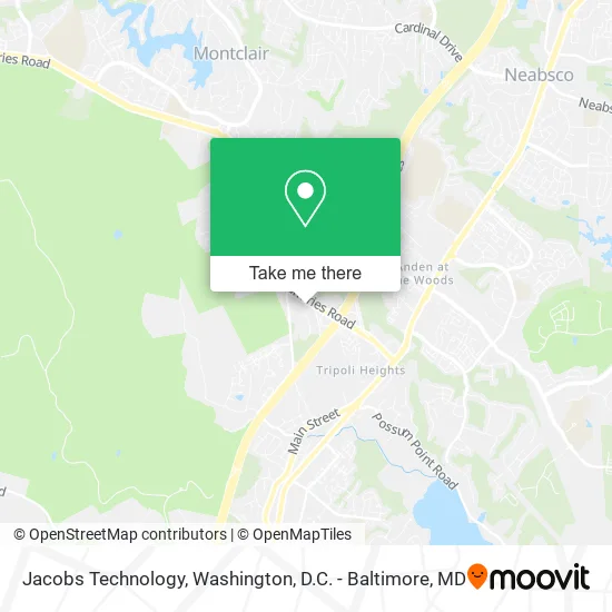 Jacobs Technology map